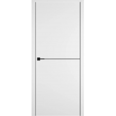 Дверь межкомнатная ВФД Урбан 1 белая эмаль, глухое полотно, кромка